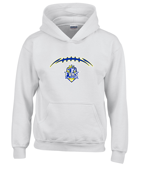 Fountain Valley HS Flag Football Laces - Youth Hoodie