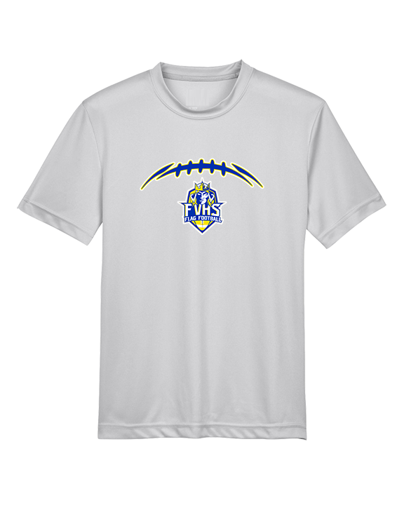 Fountain Valley HS Flag Football Laces - Youth Performance Shirt