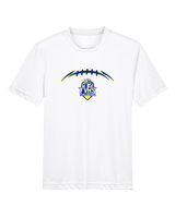 Fountain Valley HS Flag Football Laces - Youth Performance Shirt