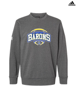 Fountain Valley HS Flag Football Toss - Mens Adidas Crewneck