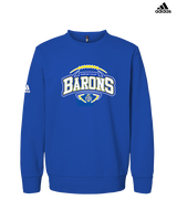 Fountain Valley HS Flag Football Toss - Mens Adidas Crewneck