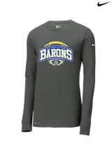 Fountain Valley HS Flag Football Toss - Mens Nike Longsleeve