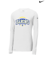 Fountain Valley HS Flag Football Toss - Mens Nike Longsleeve
