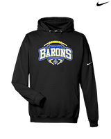Fountain Valley HS Flag Football Toss - Nike Club Fleece Hoodie