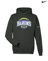 Fountain Valley HS Flag Football Toss - Nike Club Fleece Hoodie