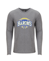 Fountain Valley HS Flag Football Toss - Tri-Blend Long Sleeve