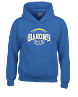 Fountain Valley HS Flag Football Toss - Unisex Hoodie