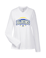 Fountain Valley HS Flag Football Toss - Womens Performance Longsleeve