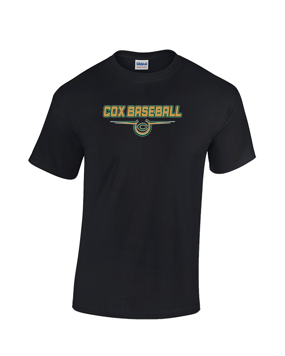 Frank W. Cox HS Baseball Design - Cotton T-Shirt