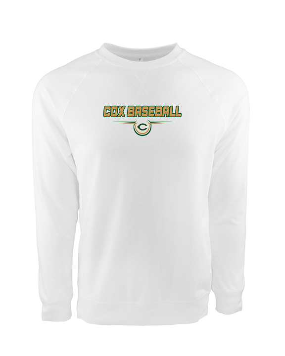 Frank W. Cox HS Baseball Design - Crewneck Sweatshirt