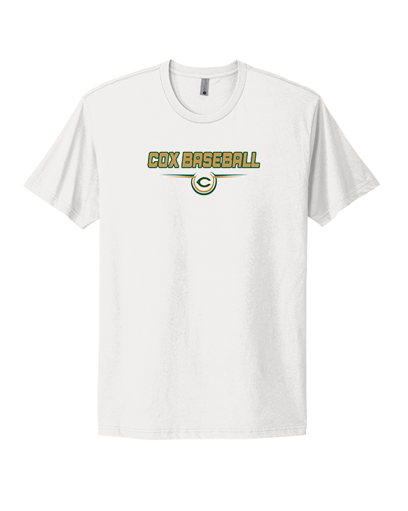 Frank W. Cox HS Baseball Design - Mens Select Cotton T-Shirt
