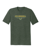 Frank W. Cox HS Baseball Design - Tri-Blend Shirt