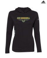 Frank W. Cox HS Baseball Design - Womens Adidas Hoodie