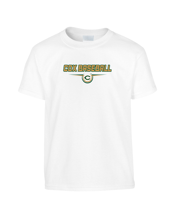 Frank W. Cox HS Baseball Design - Youth Shirt