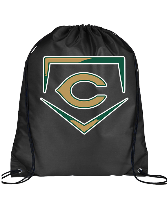 Frank W. Cox HS Baseball Plate - Drawstring Bag