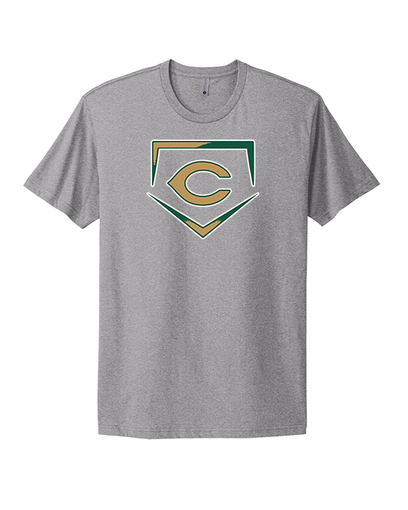 Frank W. Cox HS Baseball Plate - Mens Select Cotton T-Shirt