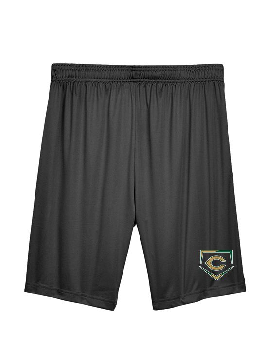 Frank W. Cox HS Baseball Plate - Mens Training Shorts with Pockets