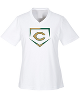 Frank W. Cox HS Baseball Plate - Womens Performance Shirt