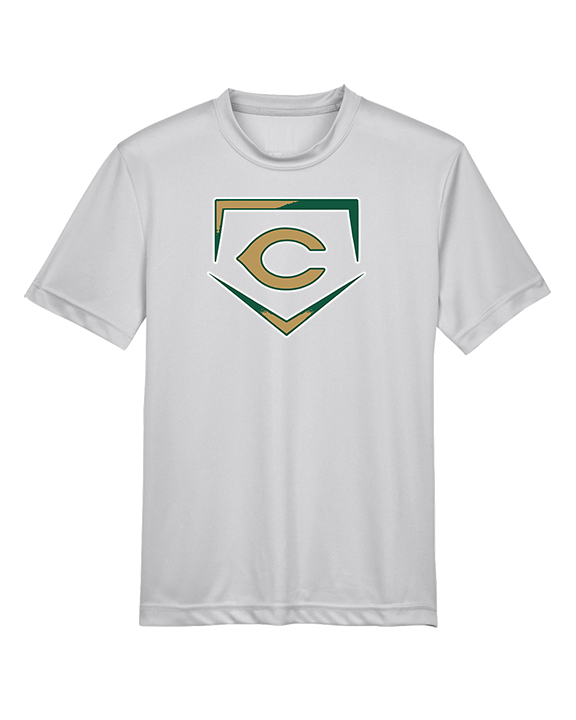 Frank W. Cox HS Baseball Plate - Youth Performance Shirt