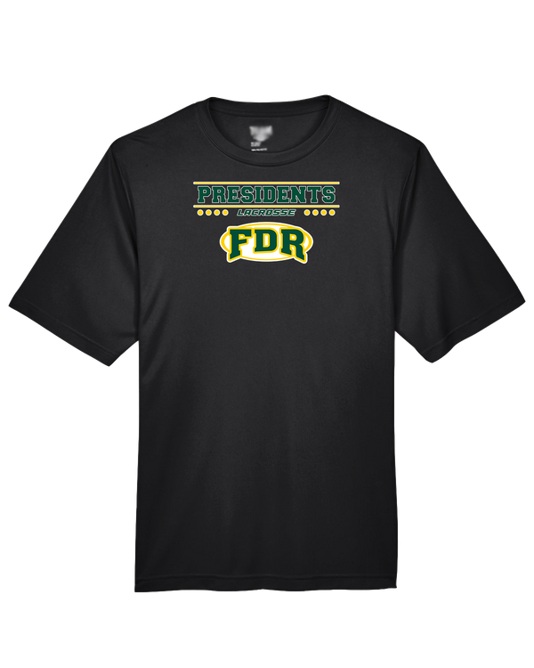 Franklin D Roosevelt HS Boys Lacrosse Border - Performance T-Shirt