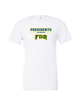 Franklin D Roosevelt HS Boys Lacrosse Border - Mens Tri Blend Shirt