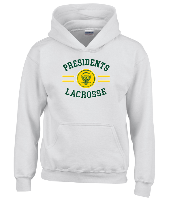Franklin D Roosevelt HS Boys Lacrosse Curve - Cotton Hoodie