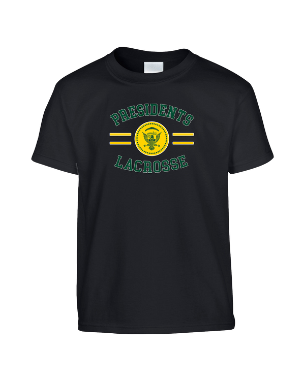 Franklin D Roosevelt HS Boys Lacrosse Curve - Youth T-Shirt