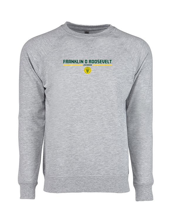 Franklin D Roosevelt HS Boys Lacrosse Keen - Crewneck Sweatshirt