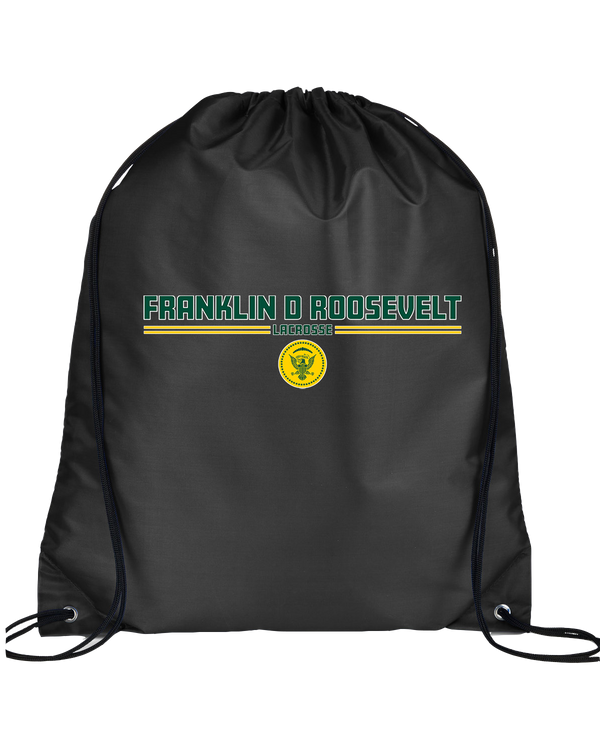 Franklin D Roosevelt HS Boys Lacrosse Keen - Drawstring Bag