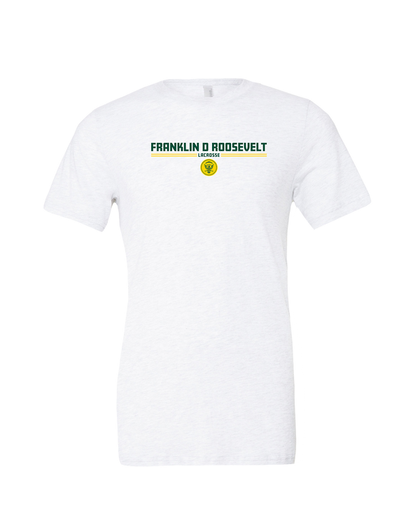 Franklin D Roosevelt HS Boys Lacrosse Keen - Mens Tri Blend Shirt