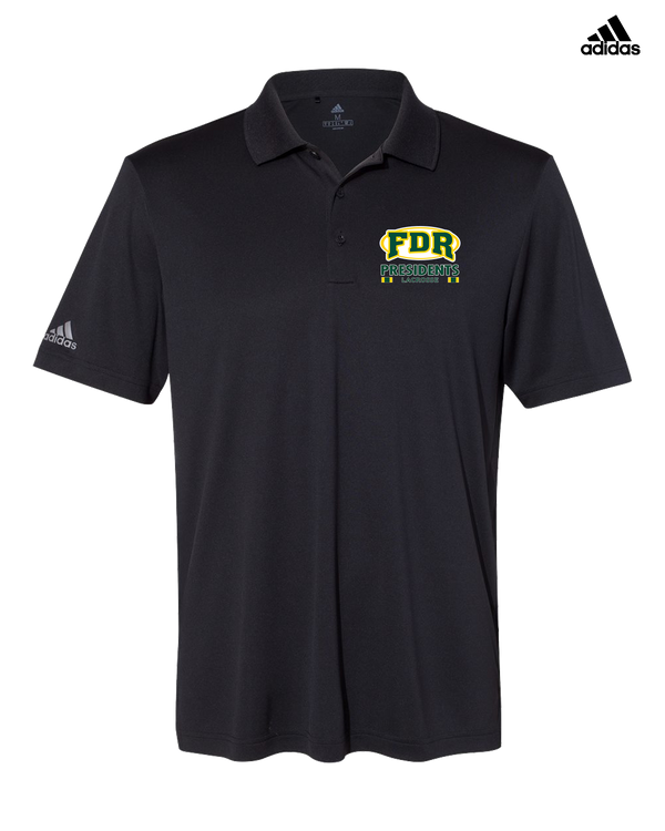 Franklin D Roosevelt HS Boys Lacrosse Stacked - Adidas Men's Performance Polo