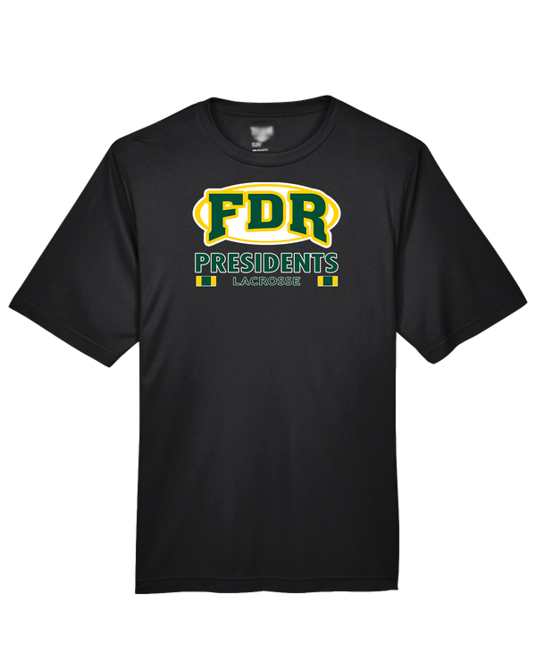 Franklin D Roosevelt HS Boys Lacrosse Stacked - Performance T-Shirt