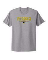 Freedom HS Baseball Block - Mens Select Cotton T-Shirt