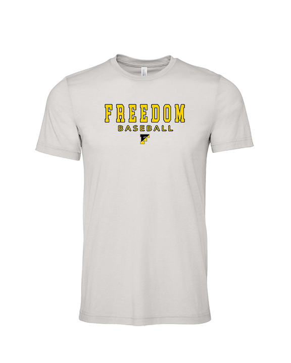 Freedom HS Baseball Block - Tri-Blend Shirt