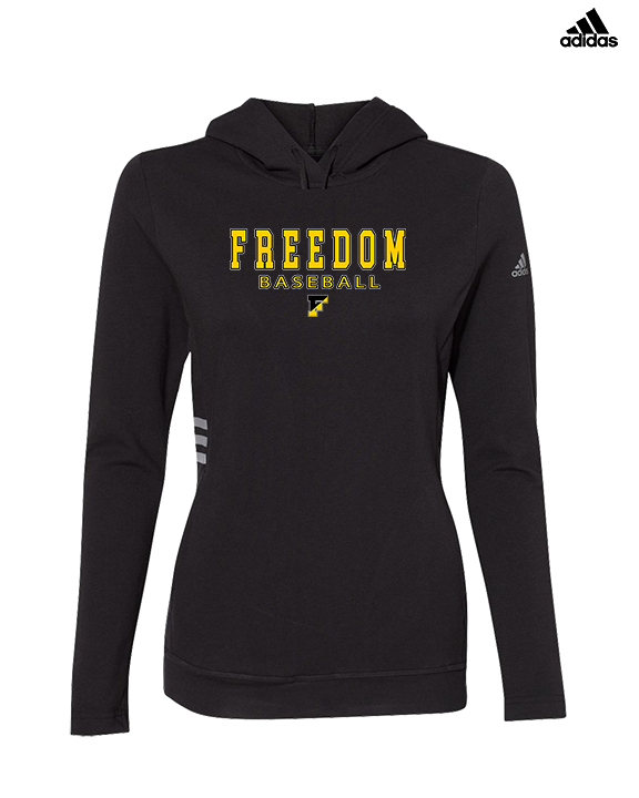 Freedom HS Baseball Block - Womens Adidas Hoodie