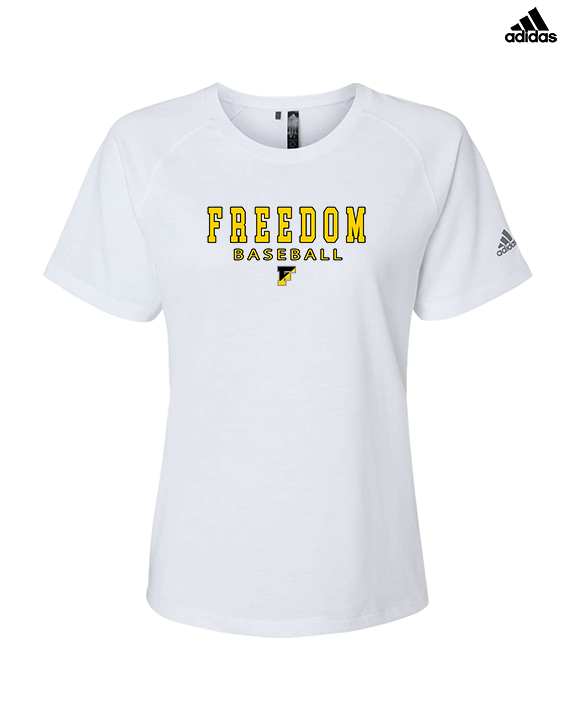 Freedom HS Baseball Block - Womens Adidas Performance Shirt