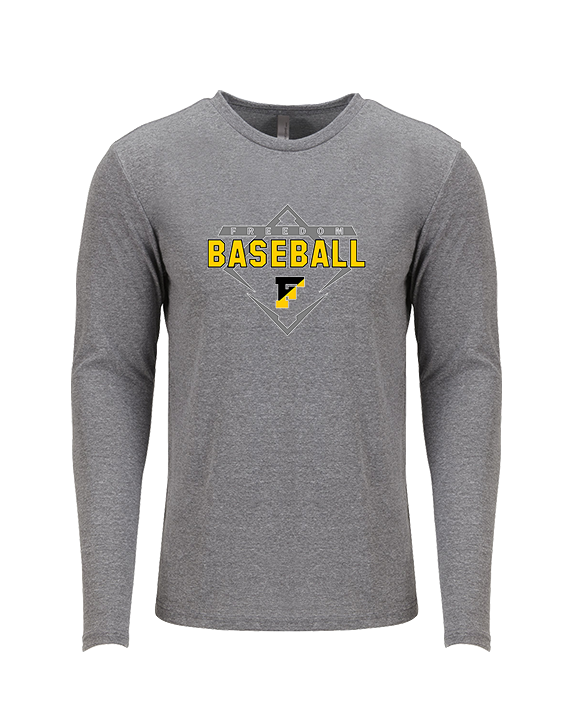 Freedom HS Baseball Custom 1 - Tri-Blend Long Sleeve