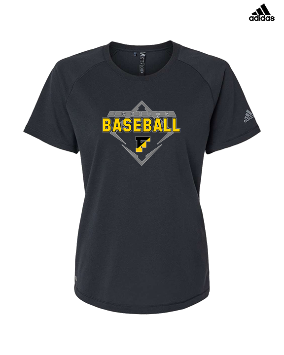 Freedom HS Baseball Custom 1 - Womens Adidas Performance Shirt