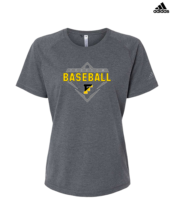 Freedom HS Baseball Custom 1 - Womens Adidas Performance Shirt