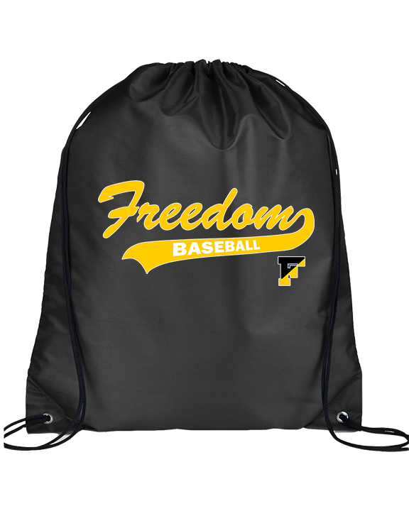 Freedom HS Baseball Custom 4 - Drawstring Bag