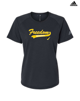 Freedom HS Baseball Custom 4 - Womens Adidas Performance Shirt
