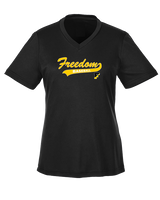 Freedom HS Baseball Custom 4 - Womens Performance Shirt