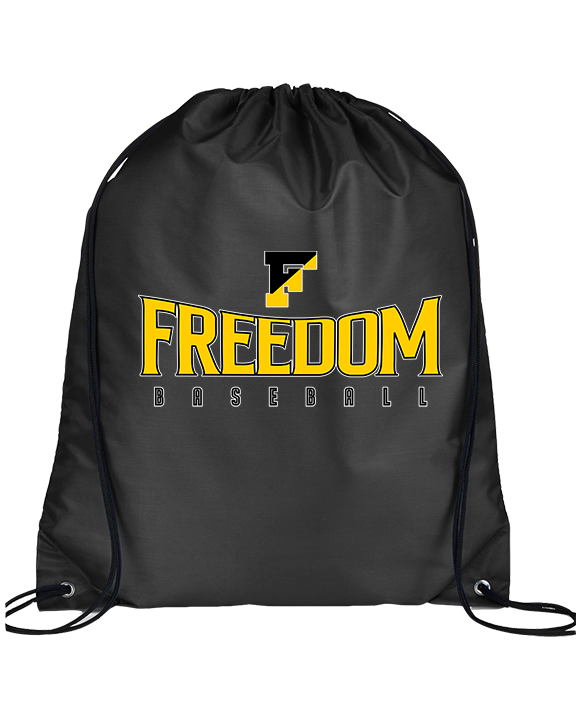 Freedom HS Baseball Custom 5 - Drawstring Bag