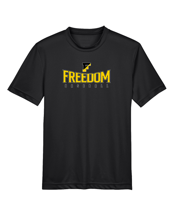 Freedom HS Baseball Custom 5 - Youth Performance Shirt