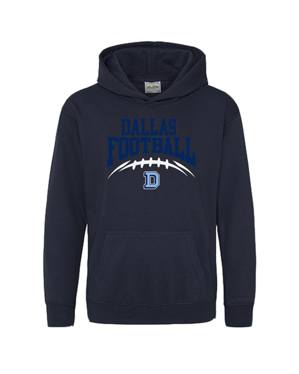 Dallas Mountaineers Football - Cotton Hoodie