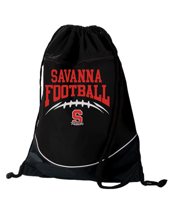Savanna Football - Two Tone Drawstring Bag