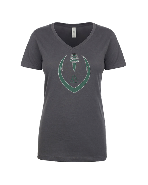 Delta Charter Full Football - Women’s V-Neck
