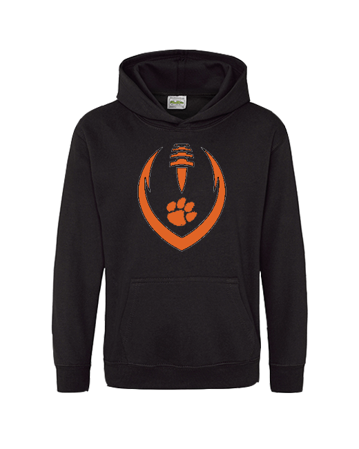 Tunkhannock Full Football - Cotton Hoodie
