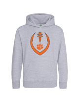 Tunkhannock Full Football - Cotton Hoodie