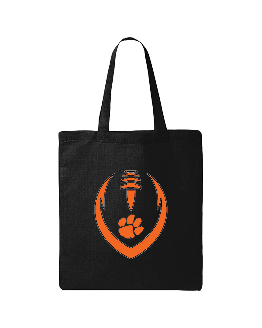 Tunkhannock Full Football - Tote Bag